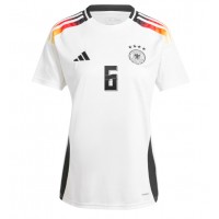 Germany Joshua Kimmich #6 Replica Home Shirt Ladies Euro 2024 Short Sleeve